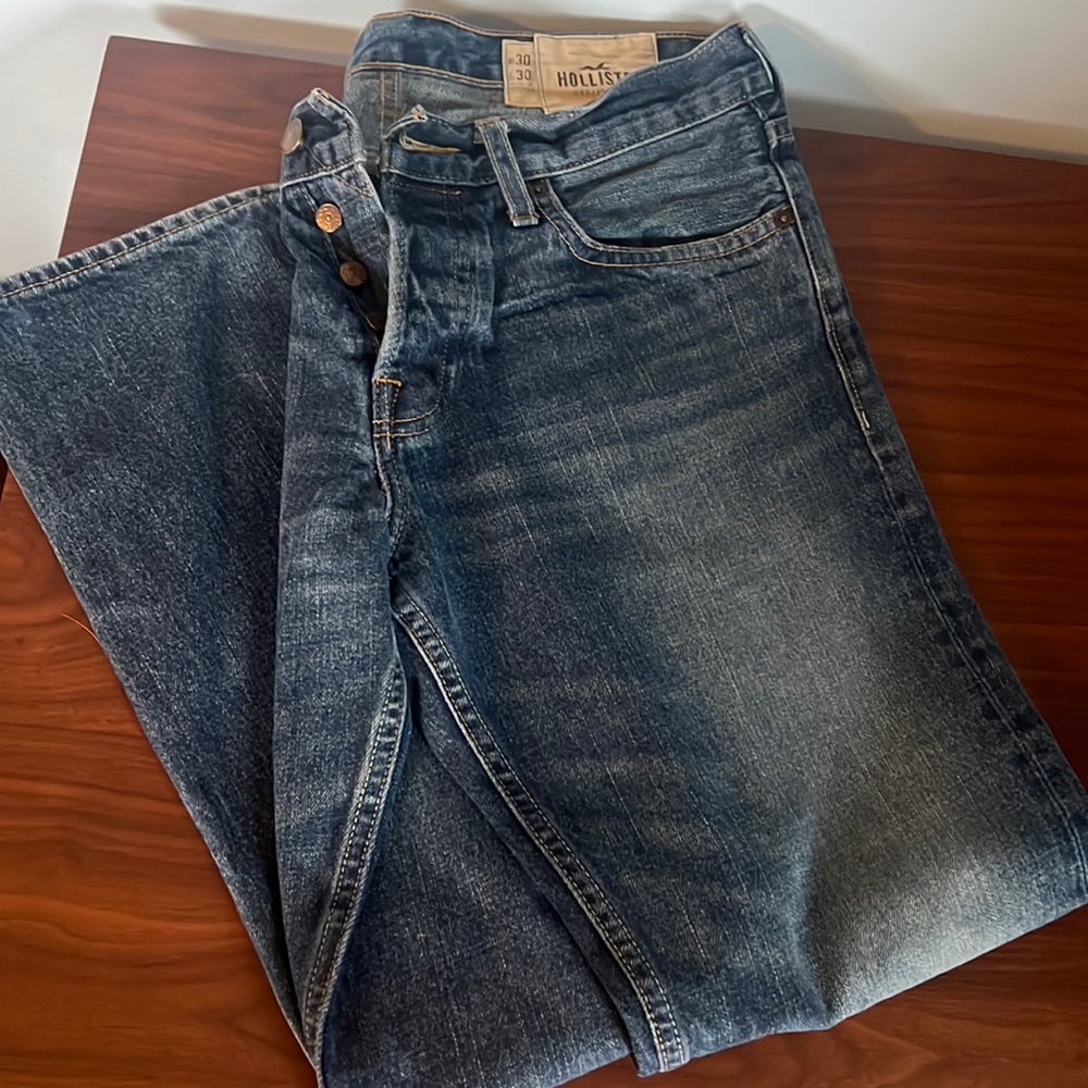 Hollister Bootcut buttonfly jeans